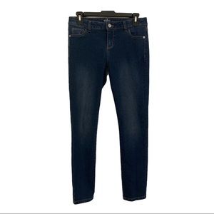New York & Co Sz 6 Soho Skinny Low Rise Blue Jeans